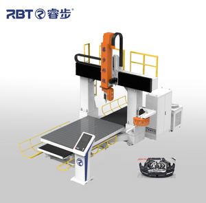 Rbt 5-осевой обрабатывающий центр с ЧПУ для композитных материалов, стеклоуглеродного волокна, одобренный CE 