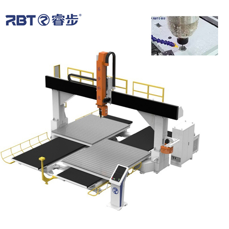 Несталлический шестиосевой обработок подходит для композитных материалов
