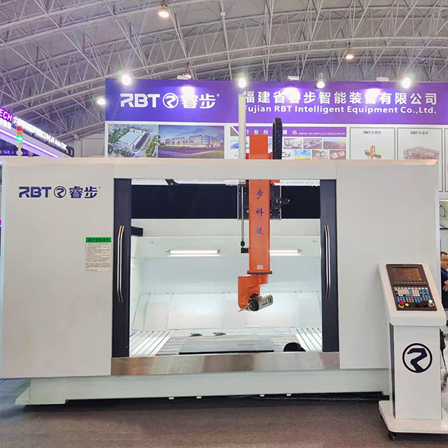 RBT 5-осевая режущая машина с ЧПУ для пластиковых композитов Алюминиевые соты