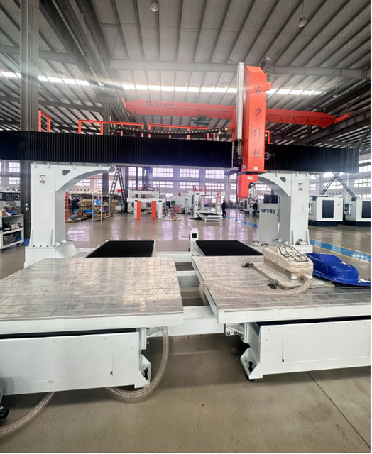 Высокоскоростная многоосная машина ЧПУ для обработки композитного материала