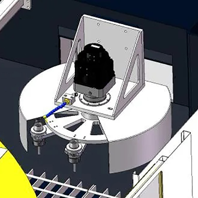  RBT 5-осевая ротационная двойная таблица с ЧПУ для автомобильной и аэрокосмической промышленности